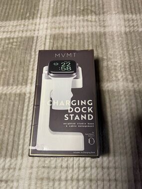 MVMT Watch Box/Packaging - Dark Purple and White